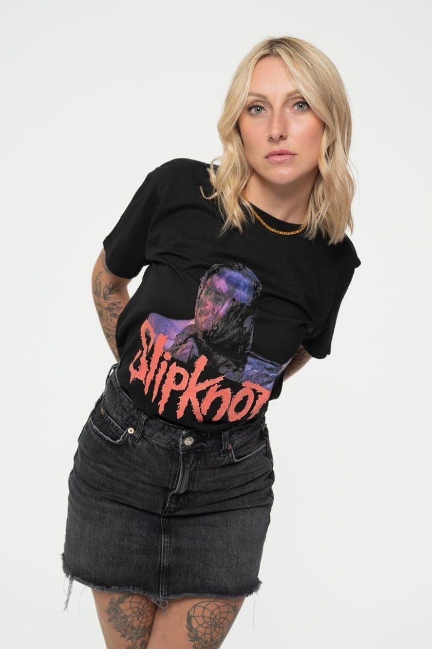 Slipknot T Shirt We Are Not Your Kind Back Print Band Mens Black